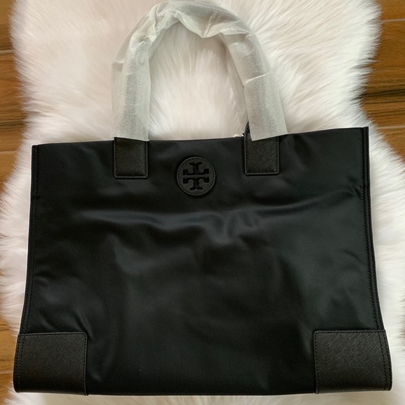Ella tote black Tory Burch large nylon new tag - Picture 5 of 8